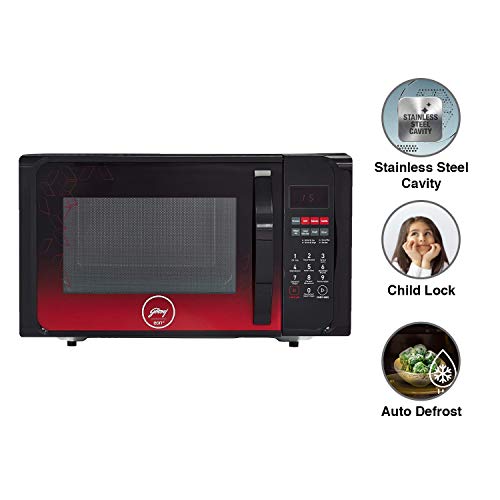 Godrej 23 L Convection Microwave Oven (GME 523 CF1 RM Plain Elec, Black