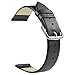 ZLIMSN Soft Genuine Leather Watch Band 18mm 20mm 22mm Brown Black Smooth Thin Full Grains Strap