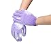 Madholly 5 Pairs Exfoliating Shower Bath Gloves- Body Scrubber for Men and Women Dead Skin Cell Remover 5 Different Colors,colors may vary