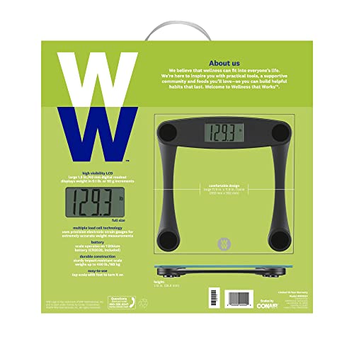 WW Scales By Conair Digital Glass Bathroom Scale on Galleon Philippines