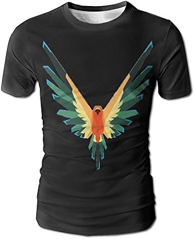 Ghostdeadly Black Logan Paul Men's T-Shirts Short Sleeve T-Shirt Tee Full Print For Mens