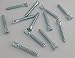 7 mm x 50 mm Highpoint Confirmat Screws-25Pcs-, Pozi-Flat Head, Zinc-Fin- 25PK