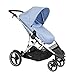 phil&teds Voyager Inline Stroller, Blue Marl