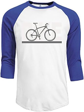 Mountain Bike Cycling Racing Men's Raglan 3/4 Sleeve T Shirt XX-Large