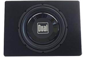 Dual TBX10A 10" 300 Watt Amplified Subwoofer and Box