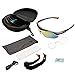 A-SZCXTOP Unisex Polarized Sport Sunglasses UV400 Protection Glasses Cycling Riding Fishing Driving Sunglasses with 5 Interchangeable Lenses