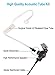 Two Wire Earpiece with Kevlar Reinforced Cable for Motorola Radio XPR3000 XPR3300 XPR3500 XPR3300e XPR3500e XPR 3300 3500 3300e 3500e, Acoustic Tube, Surveillance Headset, Noise Reduction Microphone