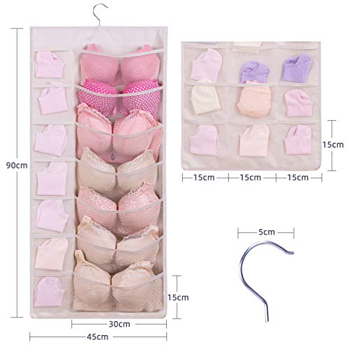 3 KEEPJOY+Underwear+Organizer+Hanging+Stockings