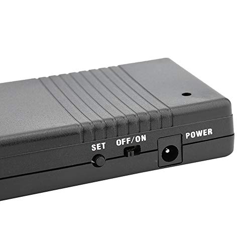 Wireless Signal Repeater, 433MHz Wireless Signal Repeater Amplifier for Wireless Alarm System Easy to Install(US Plug)