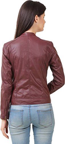veeba ladies jacket maroon
