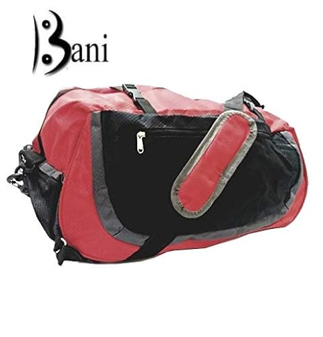 BANI Red & Black Luggage Bag/Shoulder Bag/Messenger Bag/Folding Cum Magic Bag/Multi Purpose Bag/Large Trolley Hand Bag