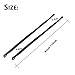 Boozuk Accordion Shoulder Straps, Soft Adjustable Synthetic Leather PU Accordion Shoulder Straps Set for 16-120 Bass, Wide Thick Comfortable Padded Shoulder Straps Black Set of 2.