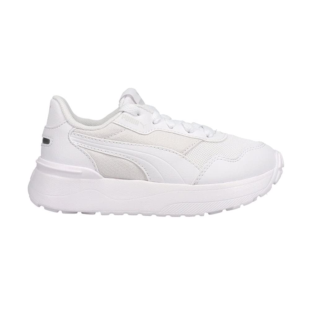 Puma R78 Sneaker, White White-Gray Violet, 13 US