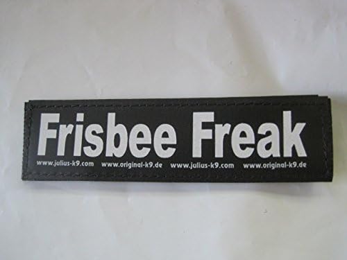 Frisbee Freak (Small) Package of 2 Julius-K9 Labels for K-9 Harnesses