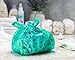 Disposable Diaper Bags, by Kinderific, Nappy Bags, Fresh Scent, Packed in 4 Resealable Ziploc Bags, Perfect Waste Bag for Dog Poop, Easy Tie Sack, 400 Bags