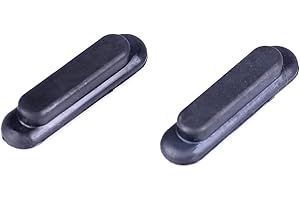 Mallofusa 2 Pack Cylinder Engine Rubber Plugs Cooling Water Jacket Compatible for Yamaha Banshee 1987-2006 Black