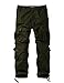 Match Men's Wild Cargo Pants(Army Green,32)