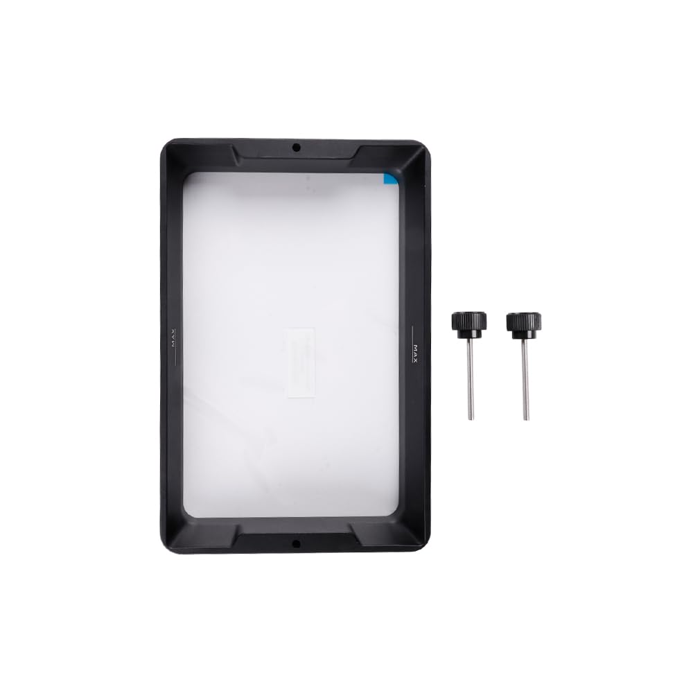 Photo 1 of ANYCUBIC 3D Printer Photon Mono M7/M7 Pro 3D Resin Vat, 10.1 inch Metal Tank with Pre-Installed ACF Film, for Printing Precision, Black
