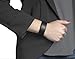 1907 Leather Hair Cuff, Black NHH060
