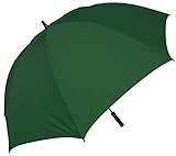 RainStoppers 68-Inch Oversize Windproof Golf Umbrella (Solid Dark Green)