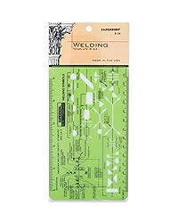 Rapidesign Welding Pocket-Size Template, 1 Each