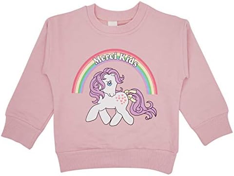 Toddler Girls Unicorn Sweatshirts Long Sleeve T-Shirt Rainbow Pony Pullover Skirt