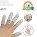Gel Finger Cots,Finger Cover,Silicones Finger Protectors(16PCS)*Waterproof*Finger Sleeves Great for Finger Arthritis,Finger Craking,Finger Trigger.