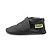SAYOYO Baby Soft Sole Prewalkers Skid-Resistant Baby Toddler Shoes Cowhide Shoes (18-24 Months, Dark Grey)