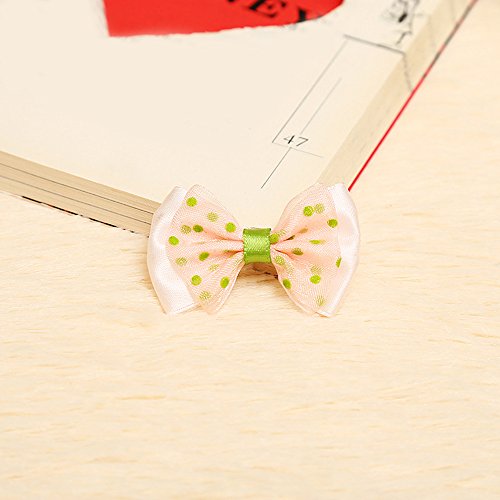 Dotebpa 60pcs 30 Pairs Hair Bow Ties Hair Ties For Girl Girls Bow