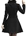Wantdo Women's Wool Wrap Swing Coat with Belt