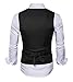 AOYOG Mens Formal Business Vest for Suit Tuxedo