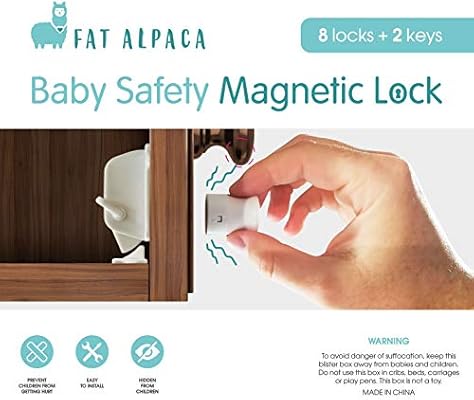 Best Giant Baby Safety Locks Magnetic 8 Locks 2 Keys Kitchen