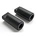 Krator MT219-055 Black Slider (Yamaha YZF R1 No Cut Frame 2009-2012) Frame Bobbins Crash Protectors Motorcycle Sportbike)