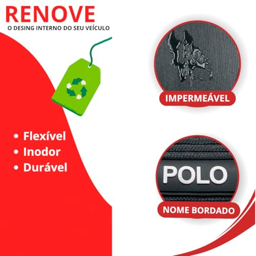 Tapete Borracha Polo Com Traseiro Inteiriço 2018 a 2026