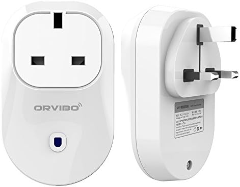 Orvibo S25 WiFi Smart Socket Work with Alexa Mini Outlet Plug, Turn ON/Off Electronics from Anywhere ORS25-UK