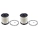 iFJF TP1015 Fuel Filter 5 Micron Replacement for 2021-2024 Cadillac 3.0L L5P Duramax 2017-2024 Chevy Silverado/GMC 6.6L Sierra 2500HD 3500HD 2021-2024 4500HD 5500HD 6500HD Replace 22937279(set of 2)