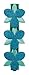 Goody Trolls Hair Accessory Gift Pack with Satin & Chenille Blue Hair Brush, 25 Count