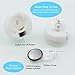 OMGAI 24 PCS LED Tea lights Candles Battery-Powered Small Bright Flickering Flameless Candles for Home Decoration - Cool White