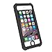 Waterproof Case for iPhone 6/6S, iThrough IP68 Underwater Case Compatible iPhone 6 6S, Dust Drop Snow Shock Proof, Heavy Duty Protective Carrying Integrated Magnetic Cover for iPhone 6 6S(Black)