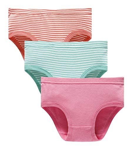 Cadidi Dinos Soft Cotton Panties Little Girls'Briefs Toddler Underwear (Pack of 3) Size 3T 4T - Thumbnail 7