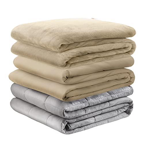 Degrees Of Comfort Cooling Weighted Blanket Queen Size Bed, 1 x