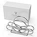 Venalini Stainless Steel Napkin Holder (Silver) - Perfect for Kitchen Tables & Dining Table
