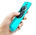 OEAGO Silicone [Anti Slip] Shock Proof Cover Case for All-New Fire TV with 4K Alexa Voice Remote (2017 Edition) (2nd Gen) / Fire TV Stick Alexa Voice Remote (Mint Turquoise)