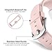 BMBEAR Compatible Apple Watch Band 38mm 42mm Soft Silicone Replacement iWatch Strap for Apple Watch Series 3 Series 2 Series 1