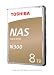 Toshiba N300 8TB NAS 3.5-Inch Internal Hard Drive- SATA 6 Gb/s 7200 RPM 128MB (HDWN180XZSTA) primary