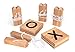 Trademark Innovations Giant Wooden Tic Tac Toe Backyard Game