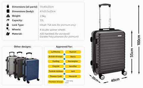lufthansa suitcase dimensions