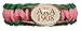 AKA Sorority gifts - AKA Sorority Paraphernalia - AKA Alpha Kappa Alpha 550 Paracord Survival Bracelet for Women - AKA Jewelry