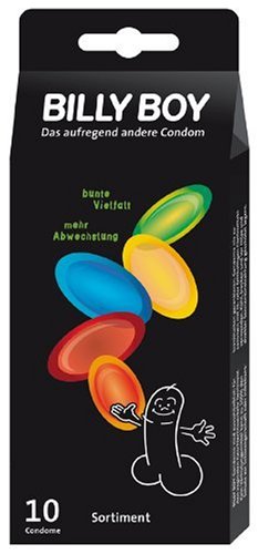 Billy Boy 11134042 Kondome 10er Packung Color und Perl