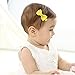 Baby Hair Clips and Bows 2 Inch Fully Lined Tiny Barrettes for Baby Girls Toddler Infants and Kids